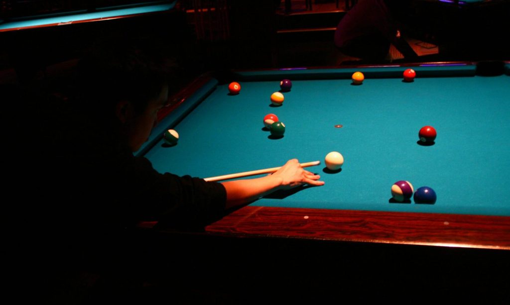 billiards table